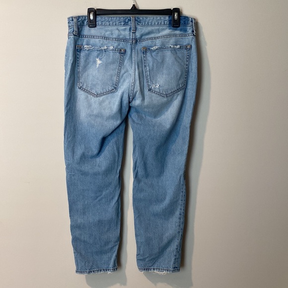 Abercrombie & Fitch Ames Low Rise Skim Boyfriend Jeans Size 6 - Picture 5 of 5